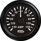 Kus amperemeter sort, med 150Amp shunt 12/24V