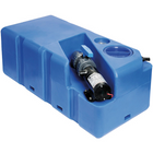Septic tank 80l with 12v macerator 80x39x30cm