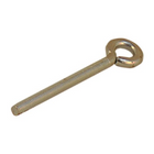 Eye bolt threaded, electro-galvanized, without nut, M5 x 60 mm