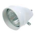 Mastelys hvid 12V 35W 108mm