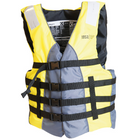 Svømme- og vandsportsvest sort/lime 50-70 kg