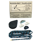 Tiller lock, supplied complete