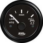 Kus tank gauge waste, black 240-33ohm, 12/24v
