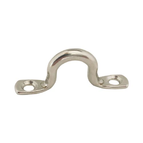 Bracket stainless steel round bar Ø: 8 mm L: 63 x H: 17 mm 2 pcs.