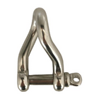 Schäkel rostfrei mit Ringschraube, Durchmesser 4 mm, Innenlänge: 30 mm