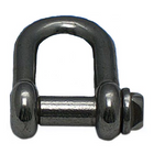 Schäkel mit Vierkantbolzen D, rostfrei, 12 mm
