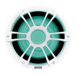 10" 600 watt hvid sportsmarinesubwoofer med CRGBW