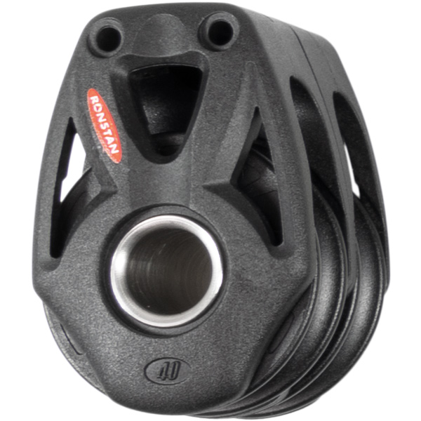 Ronstan Orbit Doppelblock mit Mittelanker. Serie 40