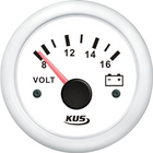 Kus Voltmeter weiß 12V