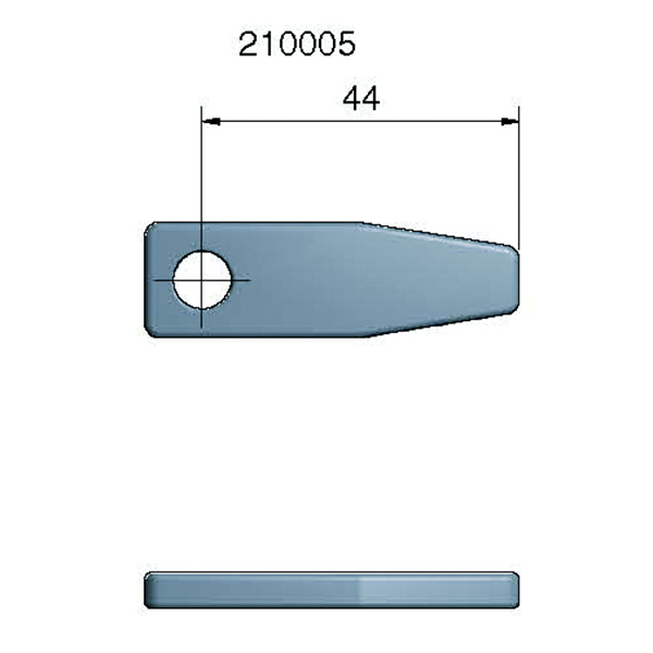 Roca rigel kort 2" AIS316