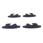 Klyds-Set schwarzes Nylon 120 mm