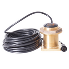 Feed-through transducer Bronze HDI 50/200,455/800khz 20° 9p