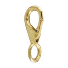 Karabinhage messing nr. 1 f/wire 16 mm