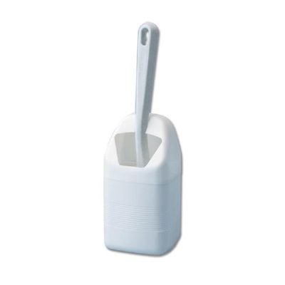 Toiletbørste m/holder hvid   26 x 8 cm     Z1808026