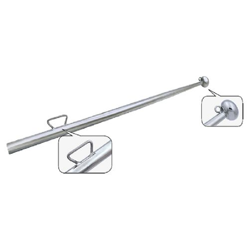 Flagspil rustfrit AISI 316     90 cm