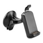 Vehicle suction cup mount with speaker