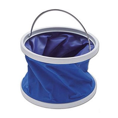 Eimer Nylon faltbar 6 L mit Edelstahlgriff P0024225