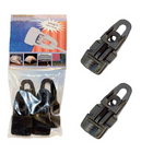 Tarpaulin clips black 4 pcs./bag