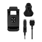 Vehicle friction mount, powered with speaker