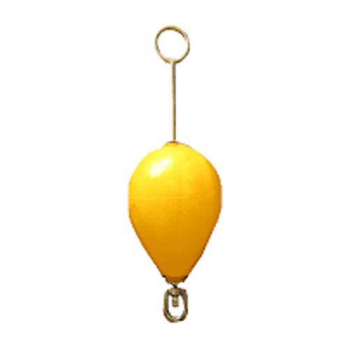 Ankerboje gelb mit langer Stange CCFL-1 Ø:30 cm L: 40/90 cm