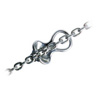 Chain holder 316 RF steel for 6 &amp; 8mm chain