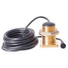 Feed-through transducer Bronze HDI 50/200,455/800khz 0° 9p
