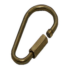LED pear-shaped brass 6 mm