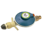 Gas regulator for 5-11kg cylinders connection:POL out:1/4"V