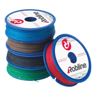 Robline Waxed Tackle Twine 0.8mm asst. color box 10 rl x 90m