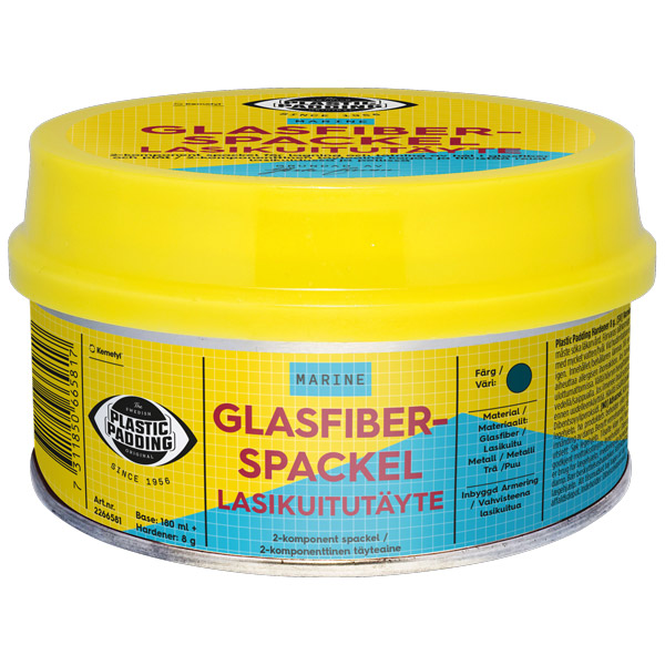 Plastic Padding Glasfiberspartel 180 ml