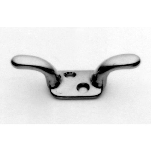Fahnenklemmleuchte Messing verchromt 61 x 19 mm