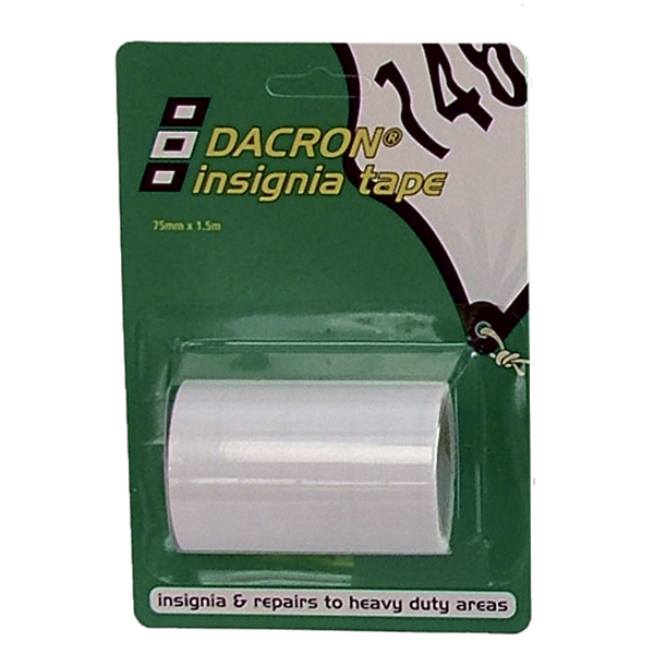 PSP Dacron tape 1,5 meter hvid