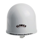 Glomex RA124 VHF antenne med 9m kabel, PL 259 stik og beslag