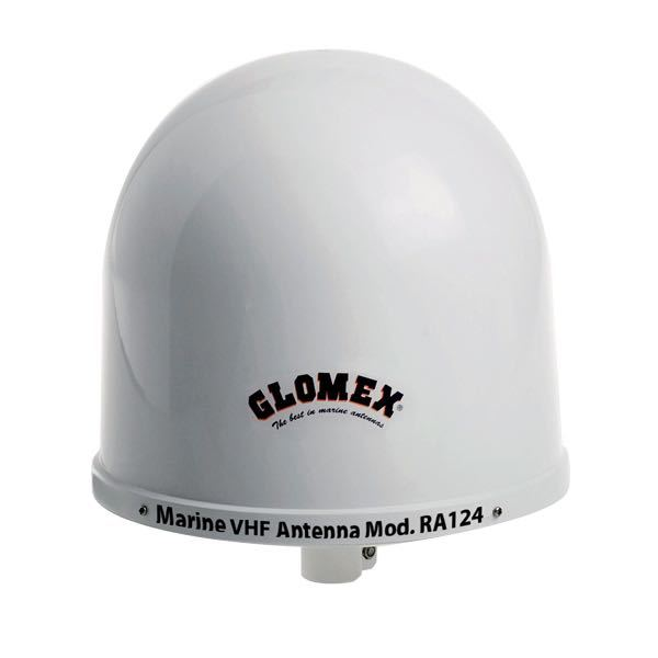 Glomex RA124 VHF antenne med 9m kabel, PL 259 stik og beslag