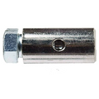 Engholm skruenippel forniklet Ø2 mm 5,5x10 mm til wire 1,5-1,8 mm