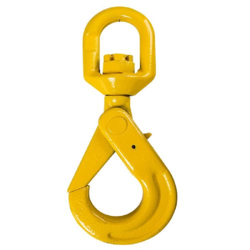 Sicherheitshaken mit Wirbel für 13 mm Kette BKL-13-8