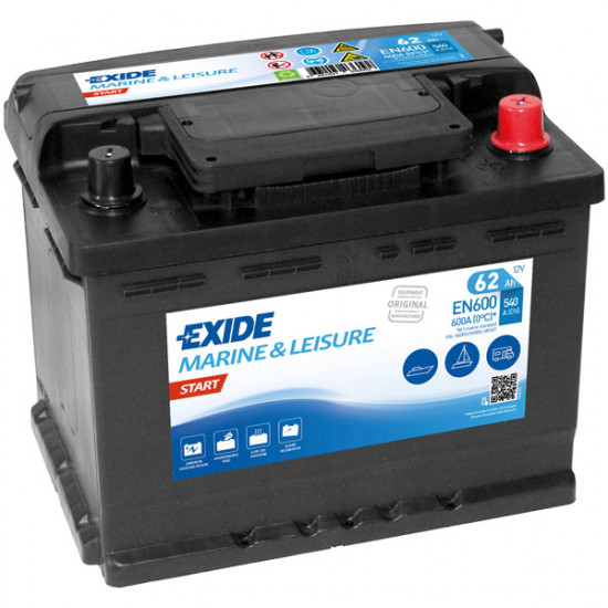 Exide Batteri Nautilus 110Ah start