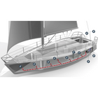 Webasto air top 2000 stc air distribution kit for 2 cabins