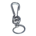 Karabiner mit schwarzer Zwinge 4293-60 60 mm