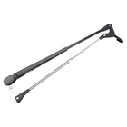 Parallelwischerarm schwarz Edelstahl, 482-609mm