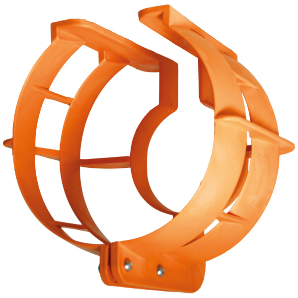 Kraftig propelbeskytter 11 1/4"  20-30hk "orange"