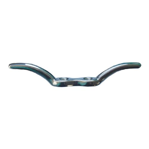 Klampe rustfri m/buede horn 150 mm