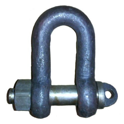 Shackle "D" w/nut DIN 82101 2.5 T