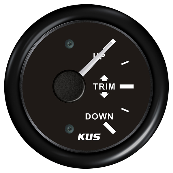 Kus trimindikator, sort 160-10ohm, 12/24v Mercury