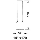 DHR Lampenglas 14 x 170mm