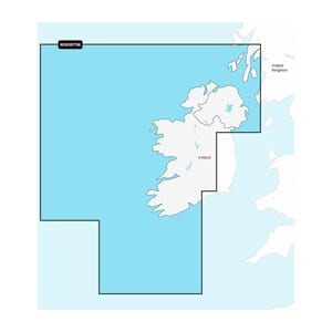 Irland, vestkysten – søkort