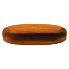 Roca Schubladengriff Teak 102mm inkl. Schrauben Lochabstand 50mm 10 Stk