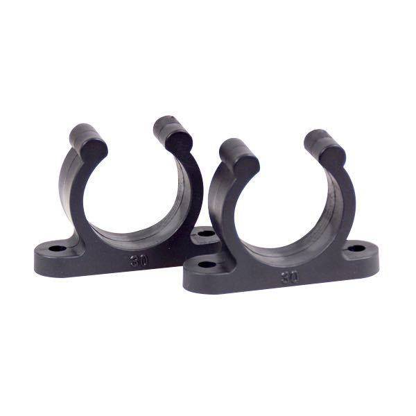 Nylonclips 30mm 2Stk mit Außenloch