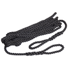 Robline fenderline black 3-ply 2pack 6mm x 1.5m