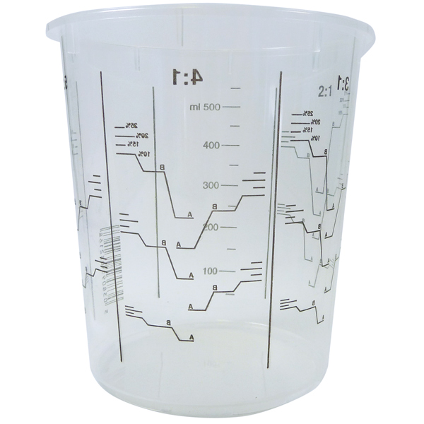 Blandingsbæger 650ml Heavy Duty, pakke med 25stk